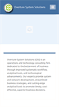 Mobile Screenshot of overture-systems.com